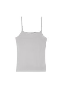 Solid Color Cami Top (White)