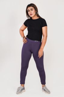 Women's High-Waisted Active Leggings - Purple