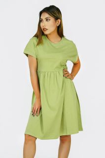 Women's Casual Cotton A-Line Dress